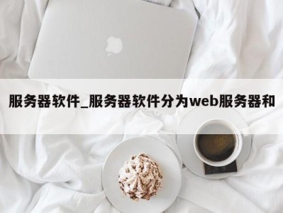 天津服务器软件_服务器软件分为web服务器和 