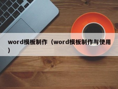 天津word模板制作（word模板制作与使用）