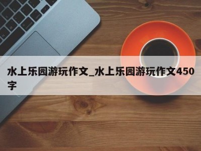 天津水上乐园游玩作文_水上乐园游玩作文450字 