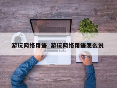 天津游玩网络用语_游玩网络用语怎么说 