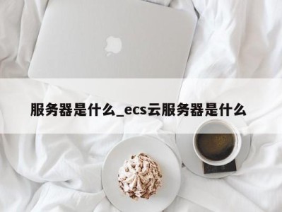 天津服务器是什么_ecs云服务器是什么 