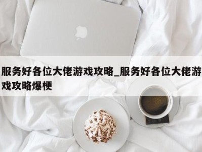 天津服务好各位大佬游戏攻略_服务好各位大佬游戏攻略爆梗 