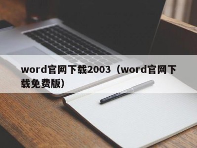 天津word官网下载2003（word官网下载免费版）